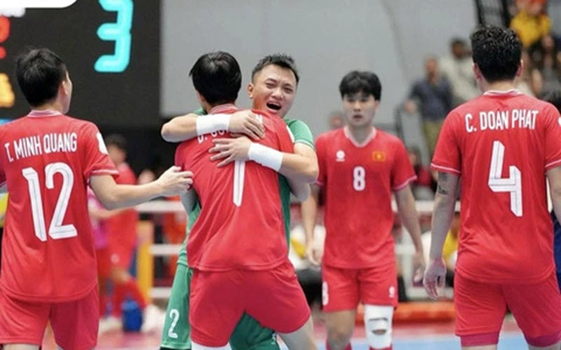 Thành tích lịch sử của đội tuyển Futsal Việt Nam